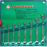 Набор ключей комбинированных Jonnesway W264108PRS
