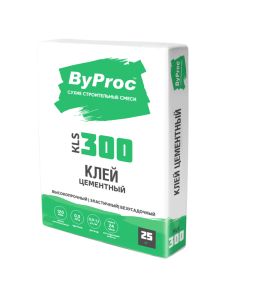 Клей цементный стандартный ByProc KLS-300