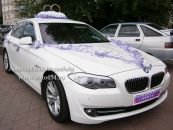 Белая БМВ 520 на свадьбу Челябинск