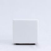 Банкетка куб 370х340х400мм, цвет белый
