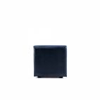 Банкетка куб 370х400х400мм, цвет черный